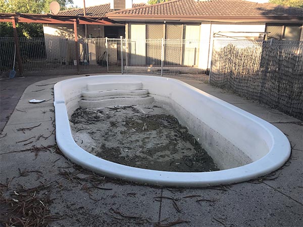 swimming pool removals perth