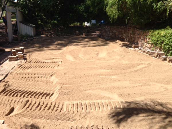 levelling sandpads perth