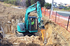 excavating equipment perth